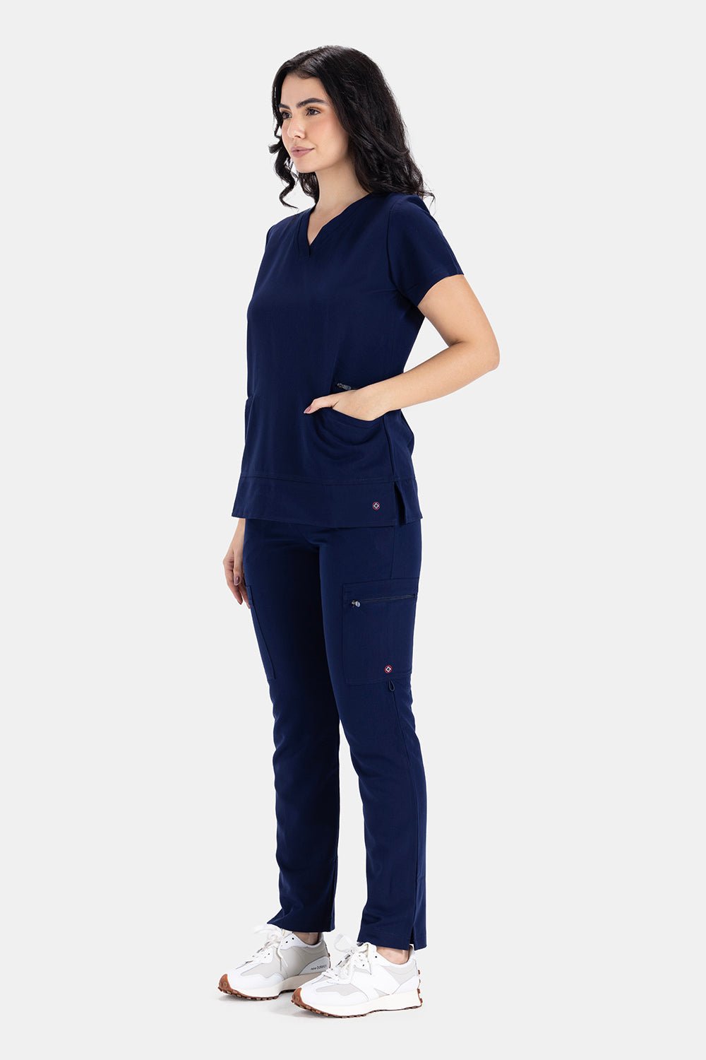 white-cross-v-tess-women-top-وايت-كروس-فيتيس-قميص-نسائي-1-NAVY