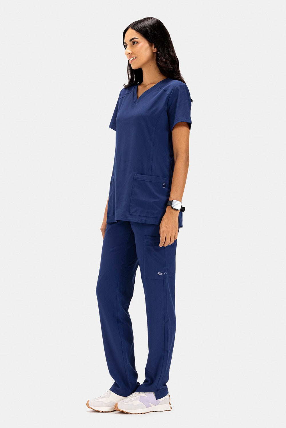 white-cross-fit-scrubs-female1-NAVY