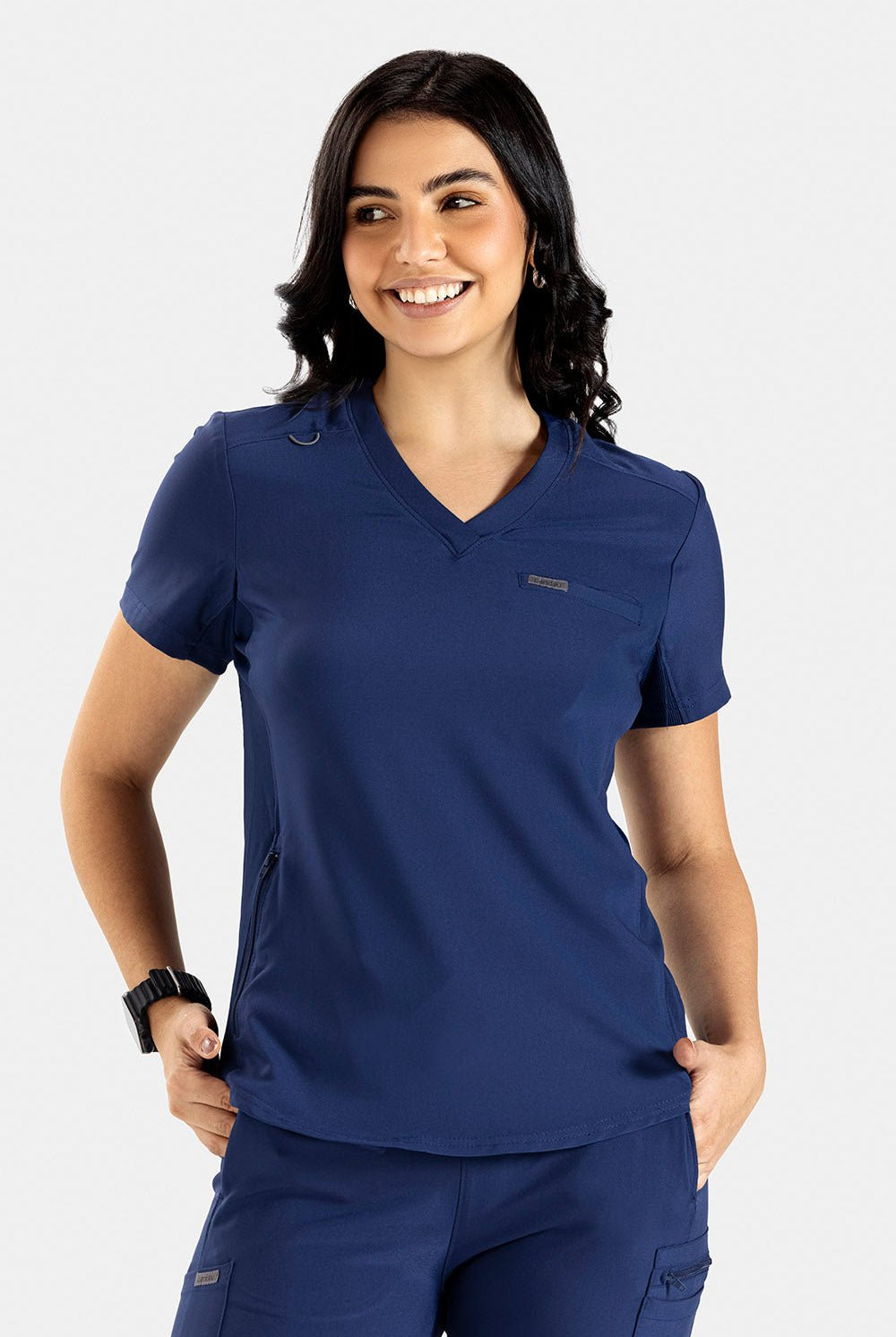 landau-forward-women-top-لاندو-فوروارد-قميص-نسائي-SURGICAL GREEN