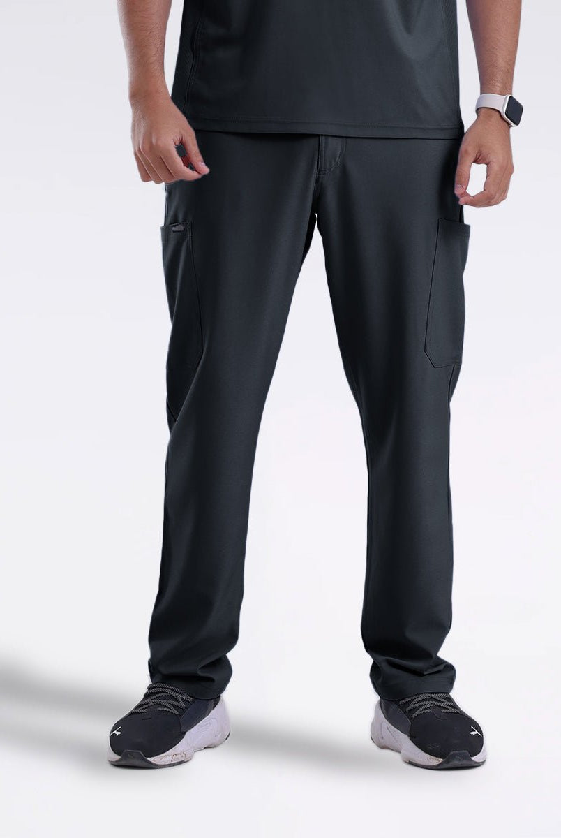 landau-proflex-men-zip-fly-لاندو-بروفلكس-بنطلون-رجالي-BLACK
