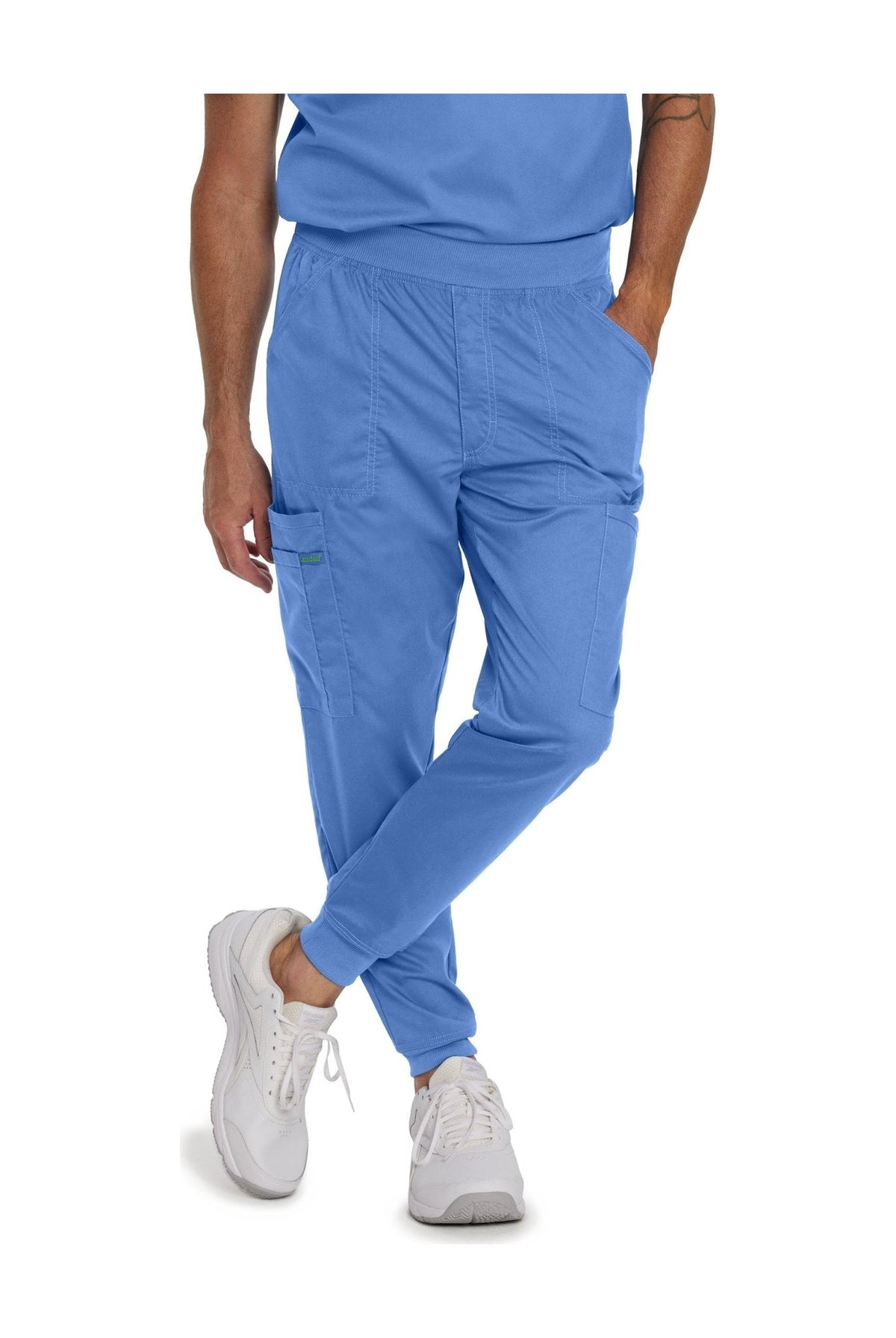 landau-proflex-scrubs-male2100prv-CIELBLUE