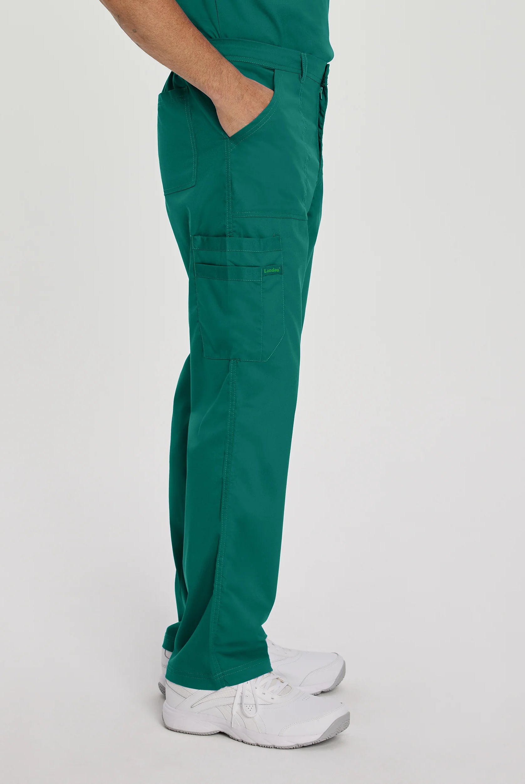 landau-proflex-scrubs-male2103-HUNTER GREEN