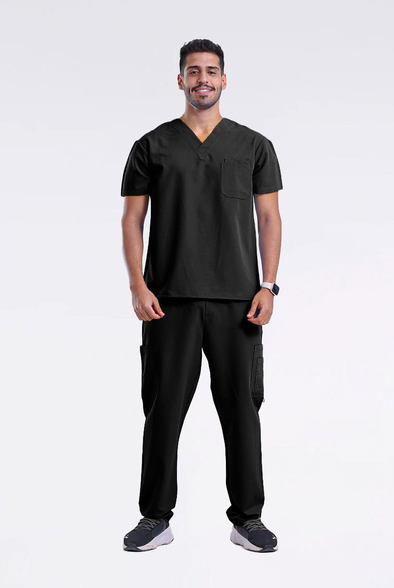 white-cross-v-tess-men-top-وايت-كروس-فيتيس-قميص-رجالي-GRAY