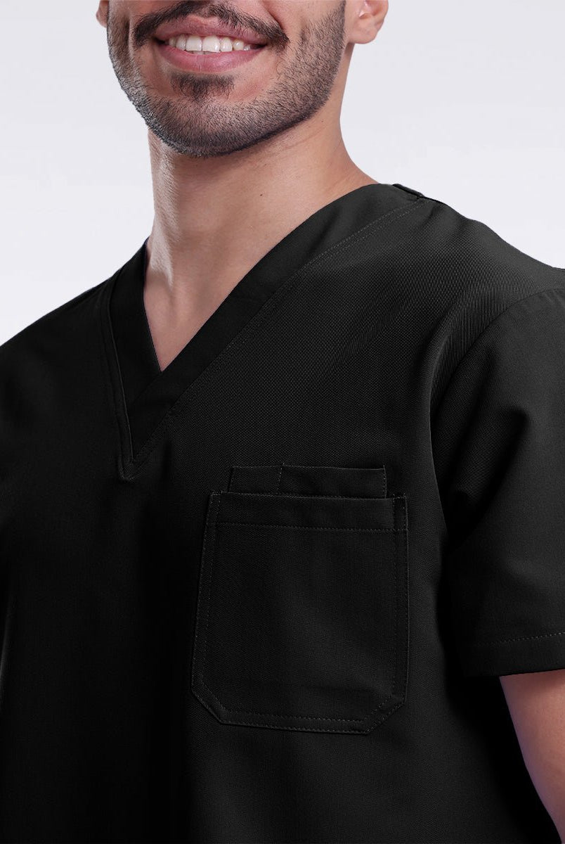 white-cross-v-tess-men-top-وايت-كروس-فيتيس-قميص-رجالي-PEWTER