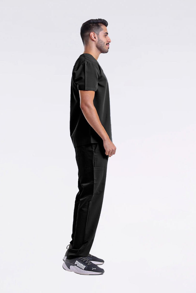 white-cross-v-tess-men-top-وايت-كروس-فيتيس-قميص-رجالي-GRAY