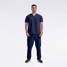 white-cross-v-tess-men-top-وايت-كروس-فيتيس-قميص-رجالي-NAVY