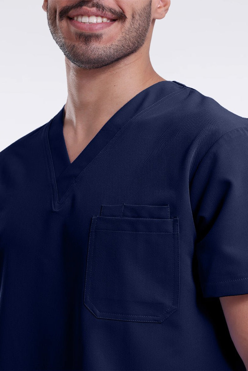 white-cross-v-tess-men-top-وايت-كروس-فيتيس-قميص-رجالي-NAVY