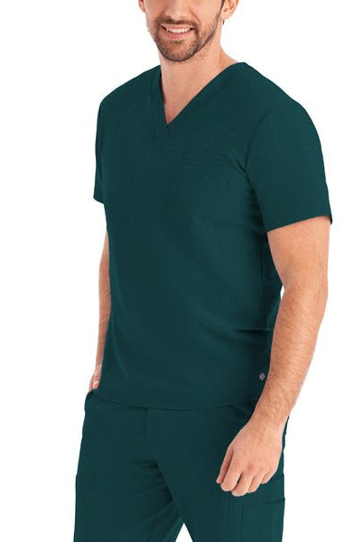 white-cross-v-tess-men-top-وايت-كروس-فيتيس-قميص-رجالي-PEWTER