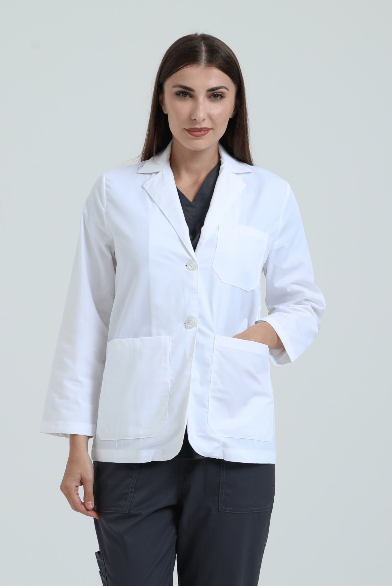 Landau Lab coat - لابكوت قصير