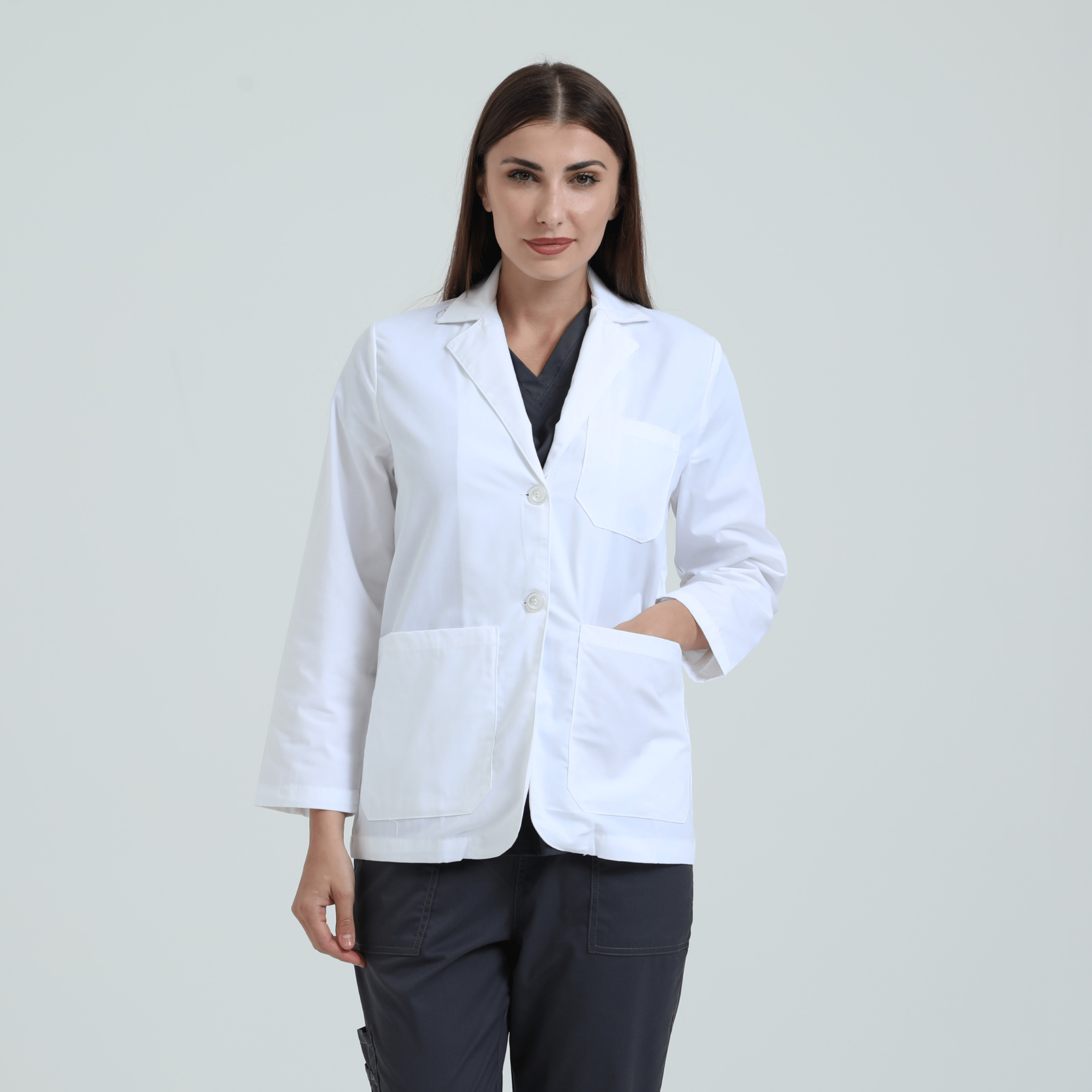 Landau Lab coat - لابكوت قصير