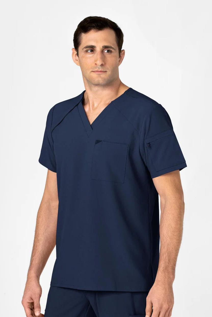 wonder-renew-men-top-وندر-وينك-رينيو-قميص-رجالي-NAVY