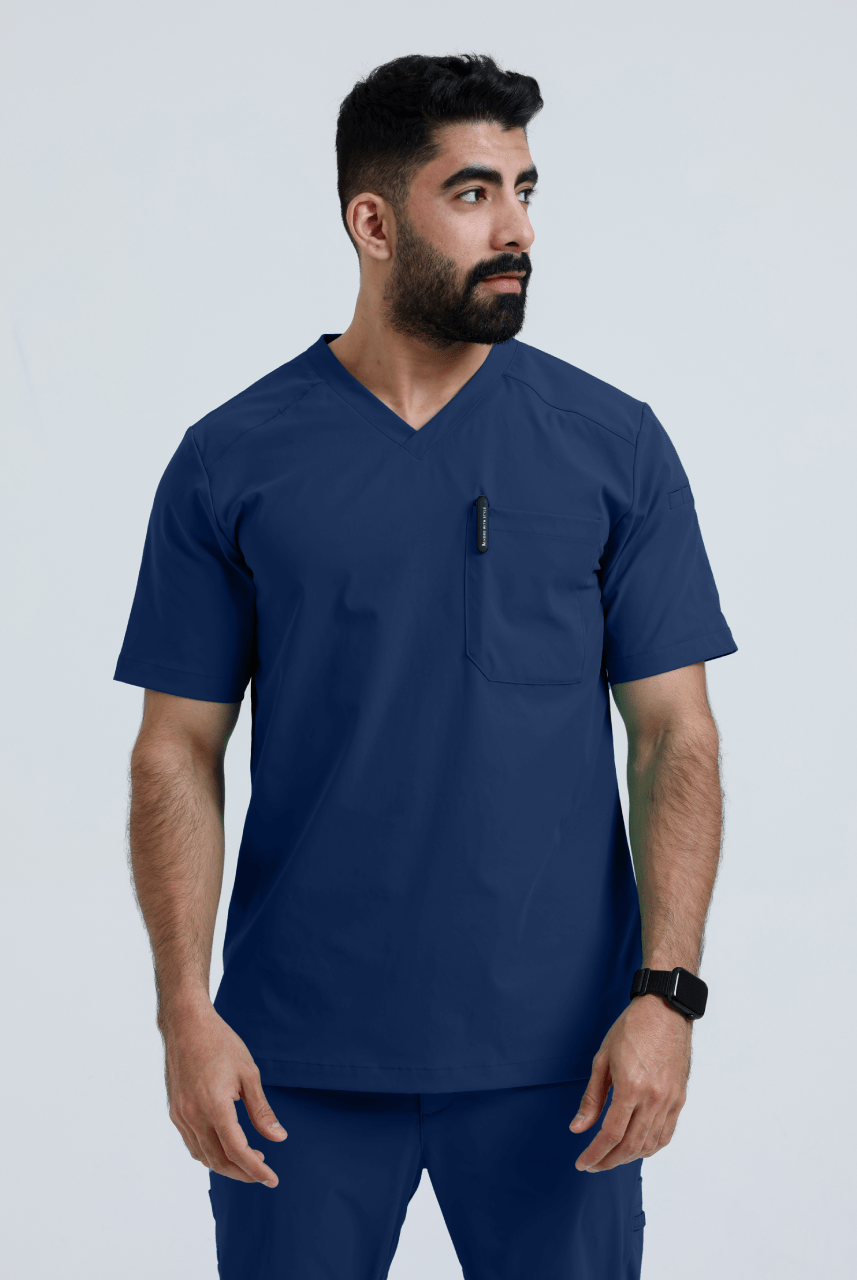 Apex Male Top - سكراب رمادي