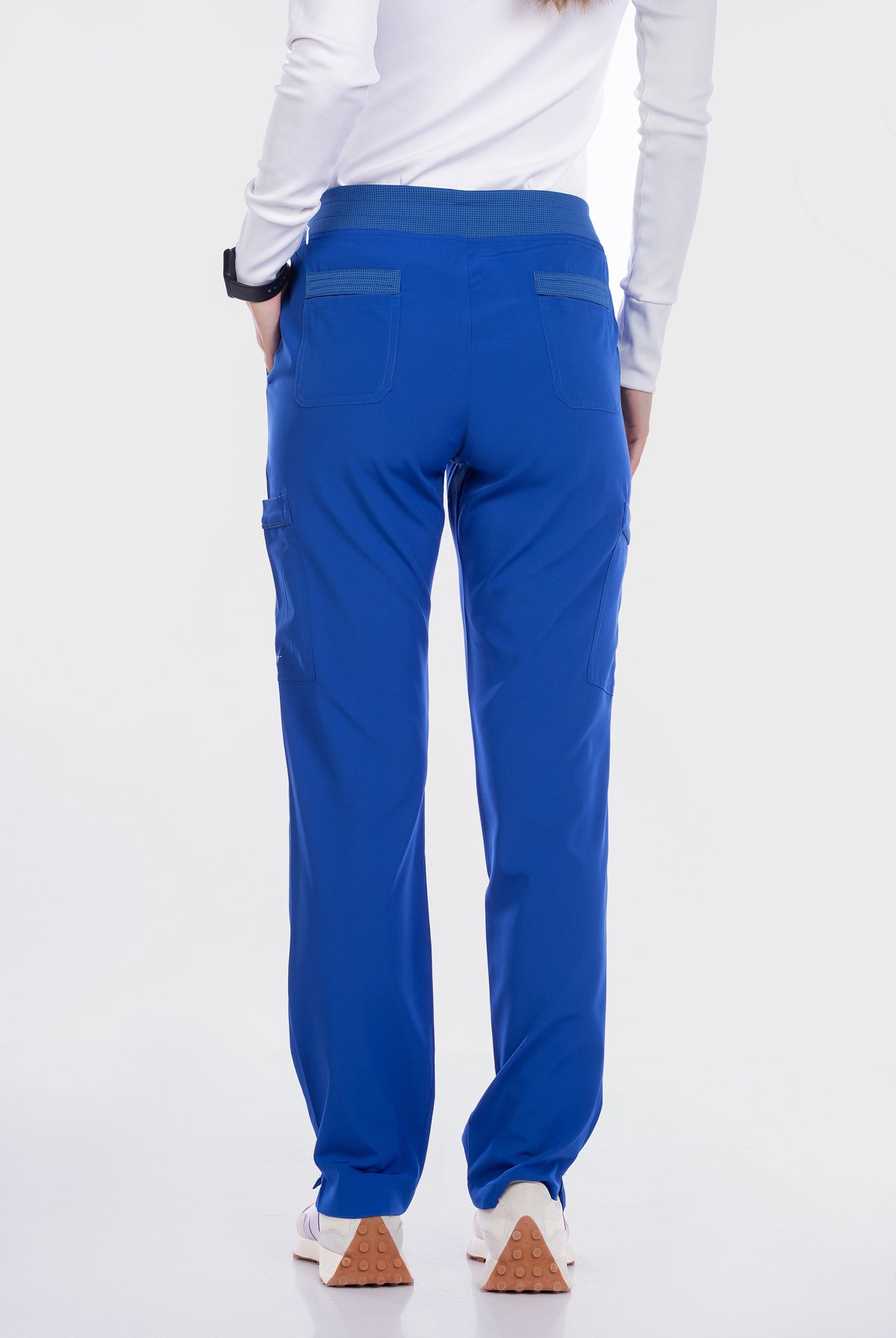 white-cross-fit-scrubs-female-ROYAL