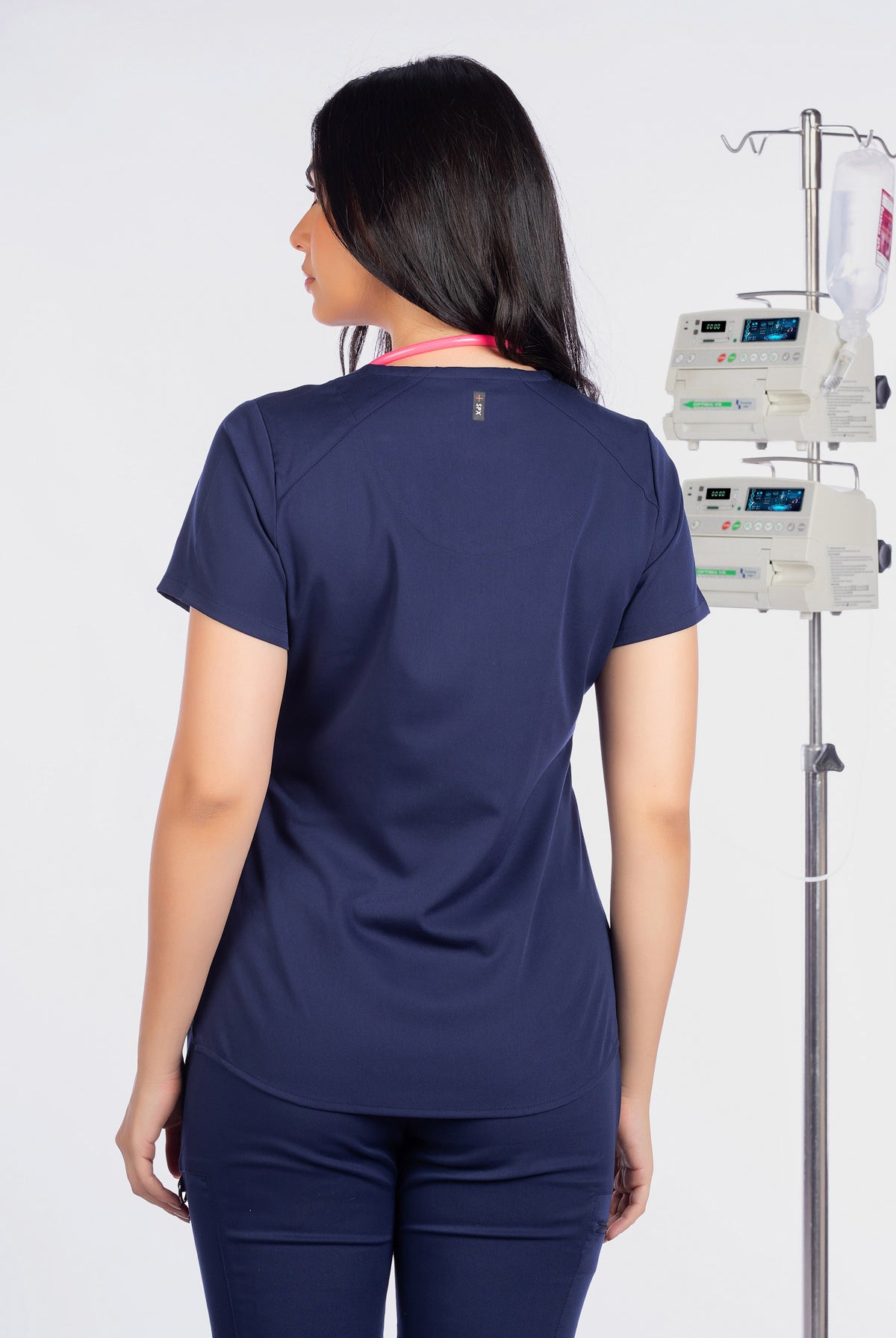barco-spandex-scrubs-femalegrst011-NAVY