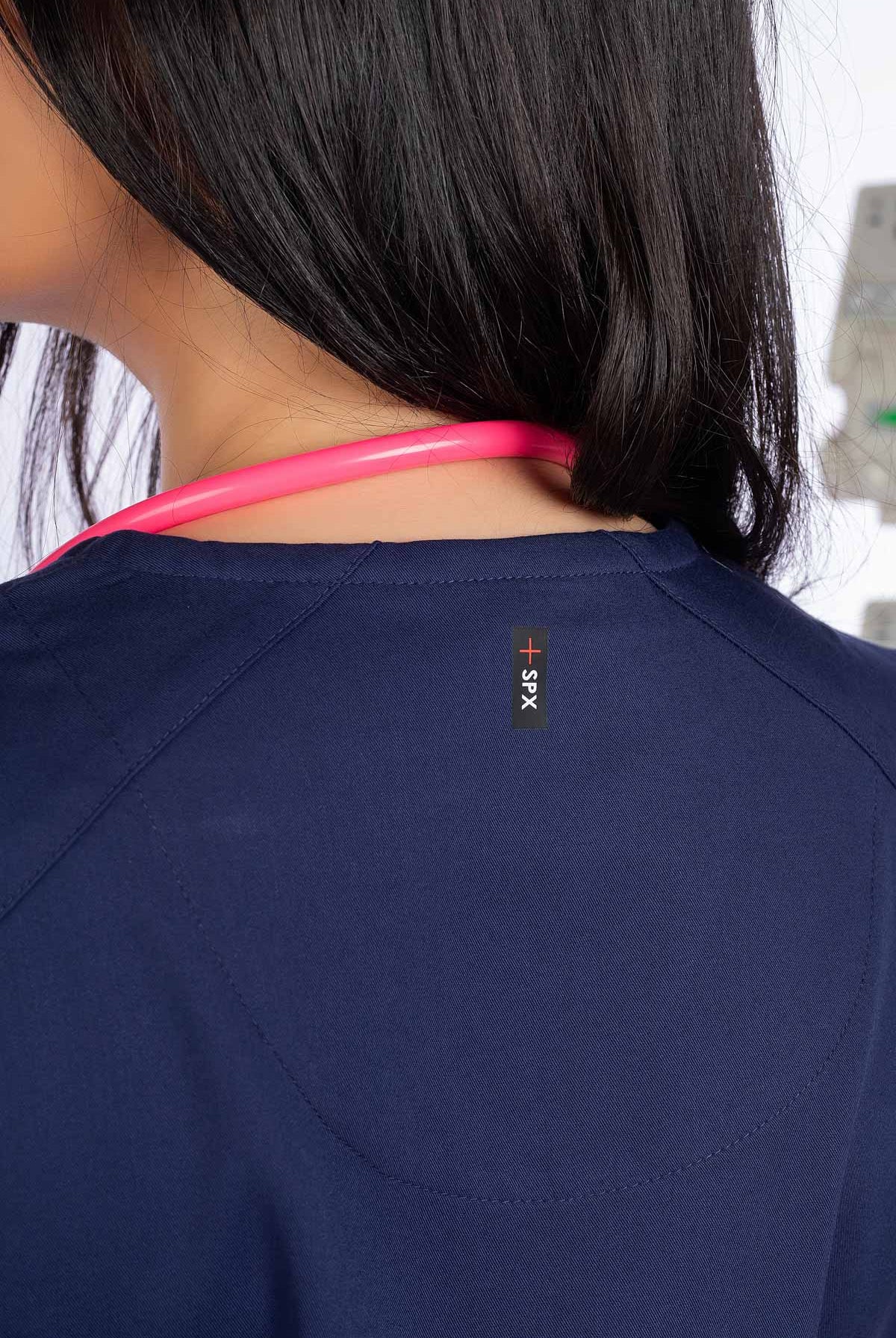 barco-spandex-scrubs-femalegrst011-NAVY