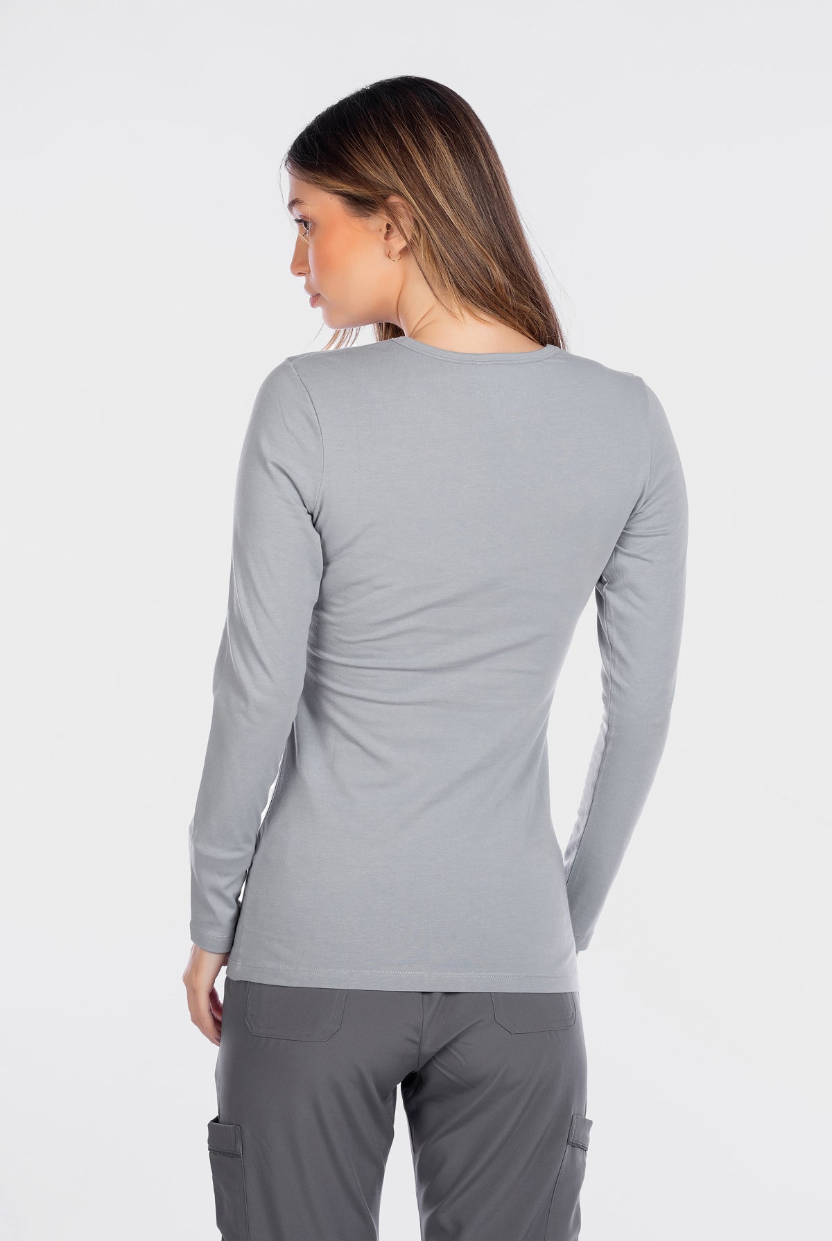 white-cross-v-tess-women-top-وايت-كروس-فيتيس-قميص-نسائي-2-GRAY