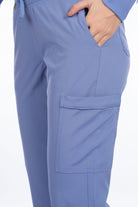 white-cross-fit-scrubs-female-RASPBERRY COULIS
