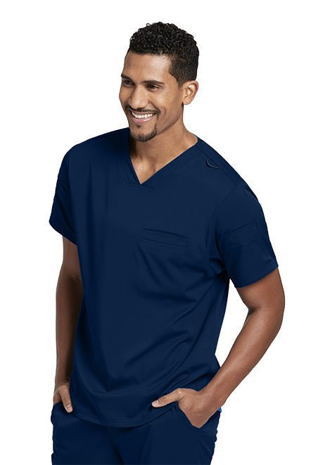 barco-spandex-scrubs-malegrst009-BLACK