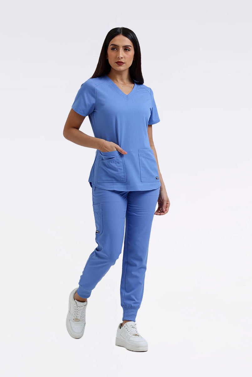 barco-spandex-scrubs-femalegrst011-CIELBLUE