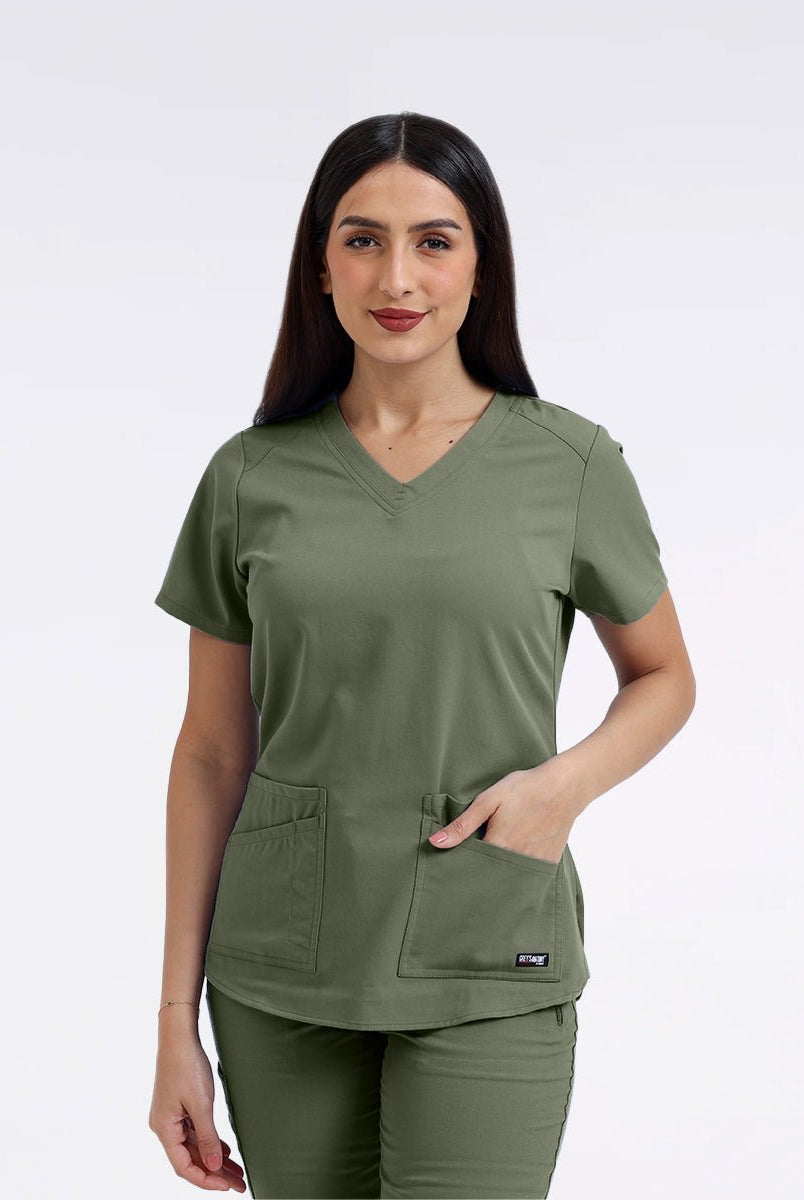 barco-spandex-scrubs-femalegrst011-BLACK