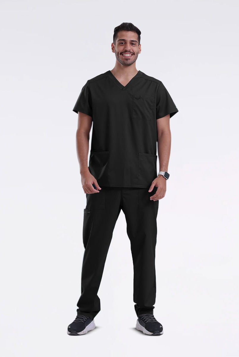 landau-proflex-men-zip-fly-لاندو-بروفلكس-بنطلون-رجالي-BLACK