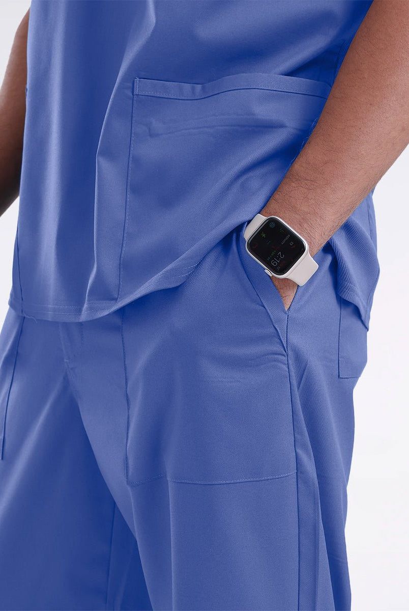 landau-proflex-men-zip-fly-لاندو-بروفلكس-بنطلون-رجالي-CIELBLUE