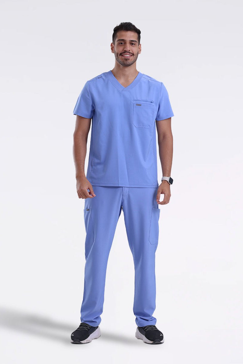 landau-forward-men-v-top-لاندو-سكراب طبي رجالي - Scrub Top