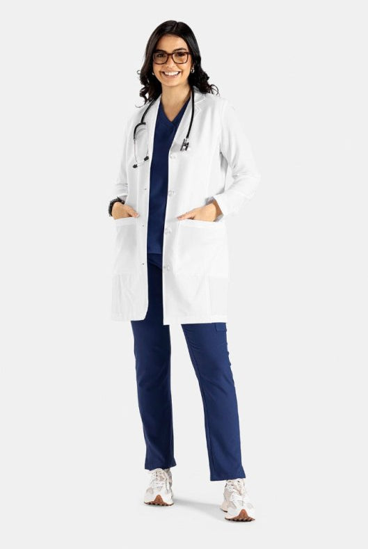 Fine Twill Female Lab coat - لابكوت طبي نسائي