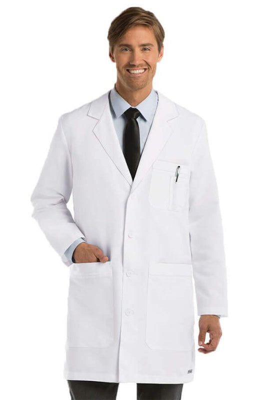 Grey's Anatomy 5-Pocket Noah Men's Lab Coat - Drs Lounge