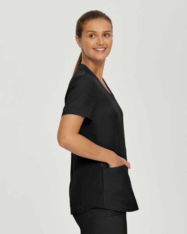 LANDAU FORWARD WOMEN V NCK TOP - Drs Lounge
