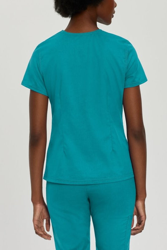LANDAU PROFLEX WOMEN V NCK TOP - Drs Lounge