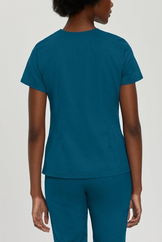 LANDAU PROFLEX WOMEN V NCK TOP - Drs Lounge