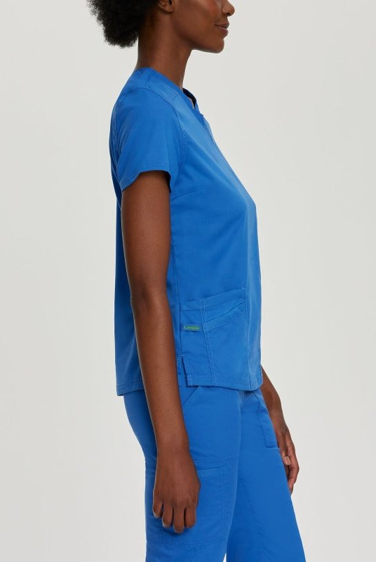 LANDAU PROFLEX WOMEN V NCK TOP - Drs Lounge