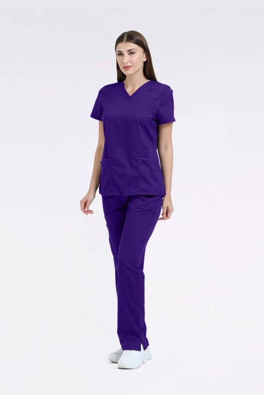 LANDAU PROFLEX WOMEN V NCK TOP - Drs Lounge