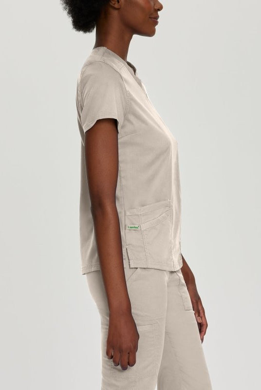 LANDAU PROFLEX WOMEN V NCK TOP - Drs Lounge