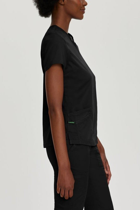 LANDAU PROFLEX WOMEN V NCK TOP - Drs Lounge