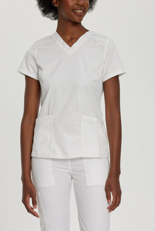LANDAU PROFLEX WOMEN V NCK TOP - Drs Lounge