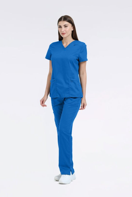 LANDAU PROFLEX WOMEN V NCK TOP - Drs Lounge
