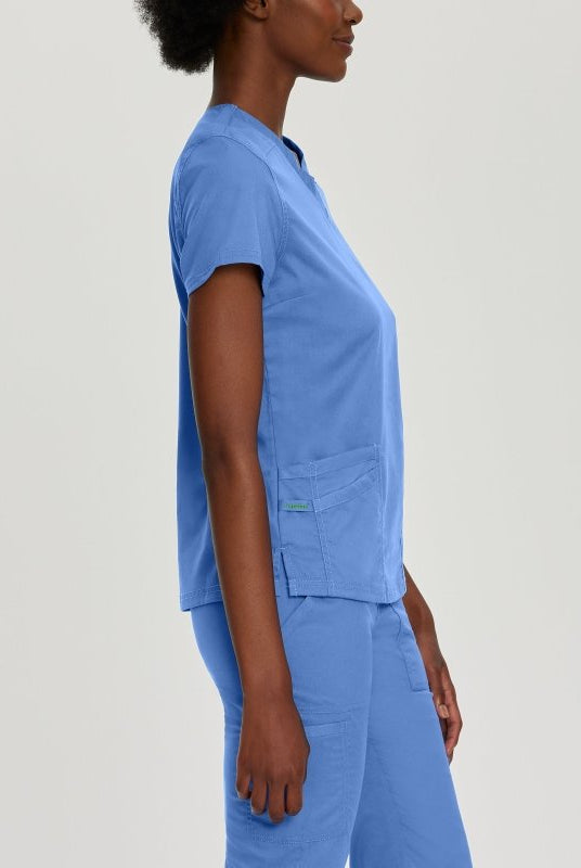 LANDAU PROFLEX WOMEN V NCK TOP - Drs Lounge