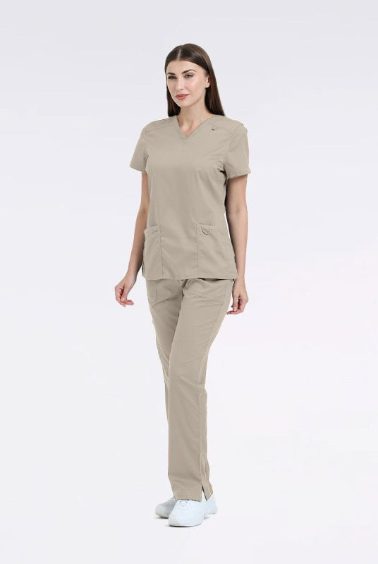 LANDAU PROFLEX WOMEN V NCK TOP - Drs Lounge
