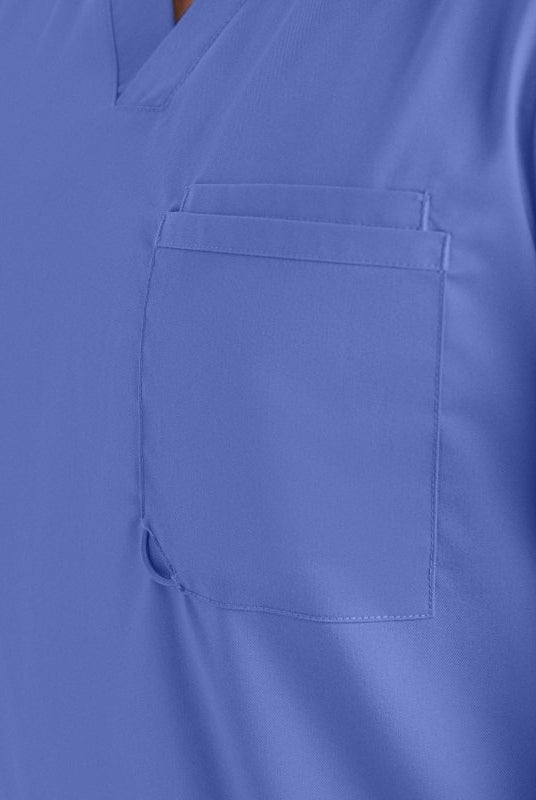ProFlex Men's 2 - Pocket V - Neck Top - Drs Lounge