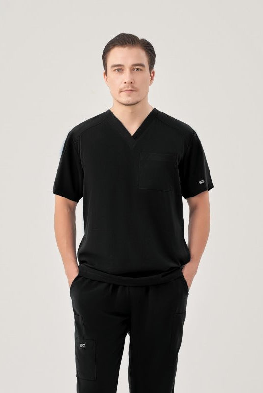 QNTM RYDR Men 3Pckt VNeck Top - RYDER - Drs Lounge