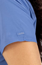 landau-proflex-vneck-top-لاندو-بروفلس-قميص-نسائي-CIELBLUE