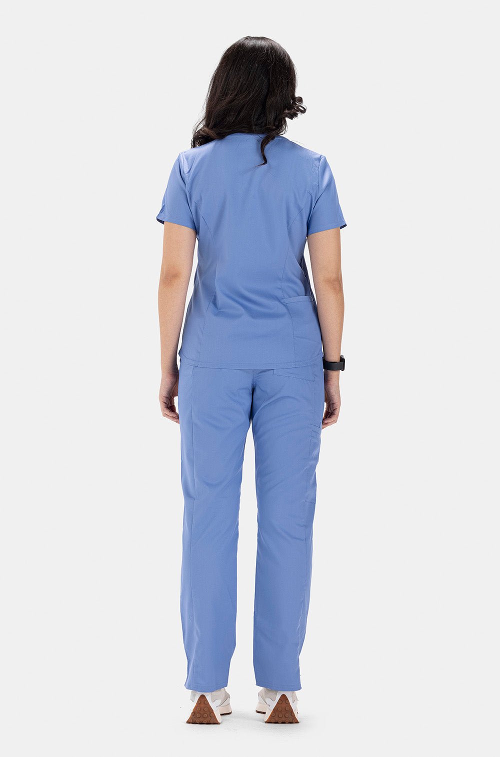 landau-proflex-vneck-top-لاندو-بروفلس-قميص-نسائي-CIELBLUE