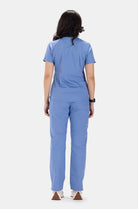 landau-proflex-vneck-top-لاندو-بروفلس-قميص-نسائي-CIELBLUE
