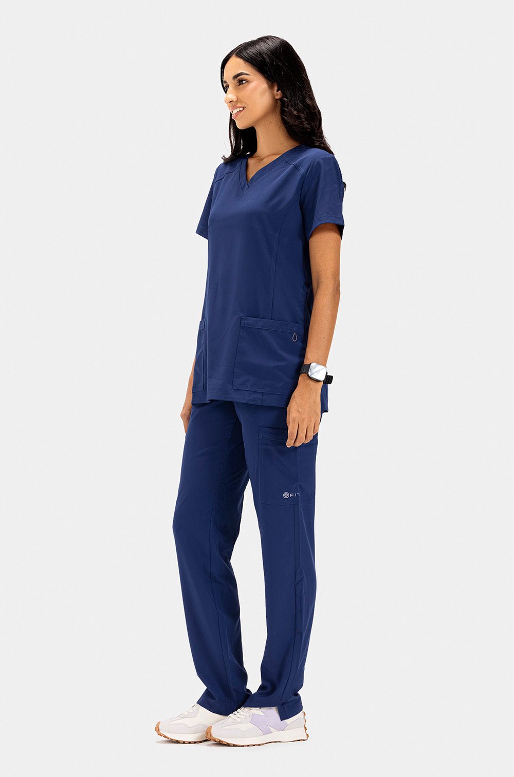 white-cross-fit-scrubs-female1-NAVY