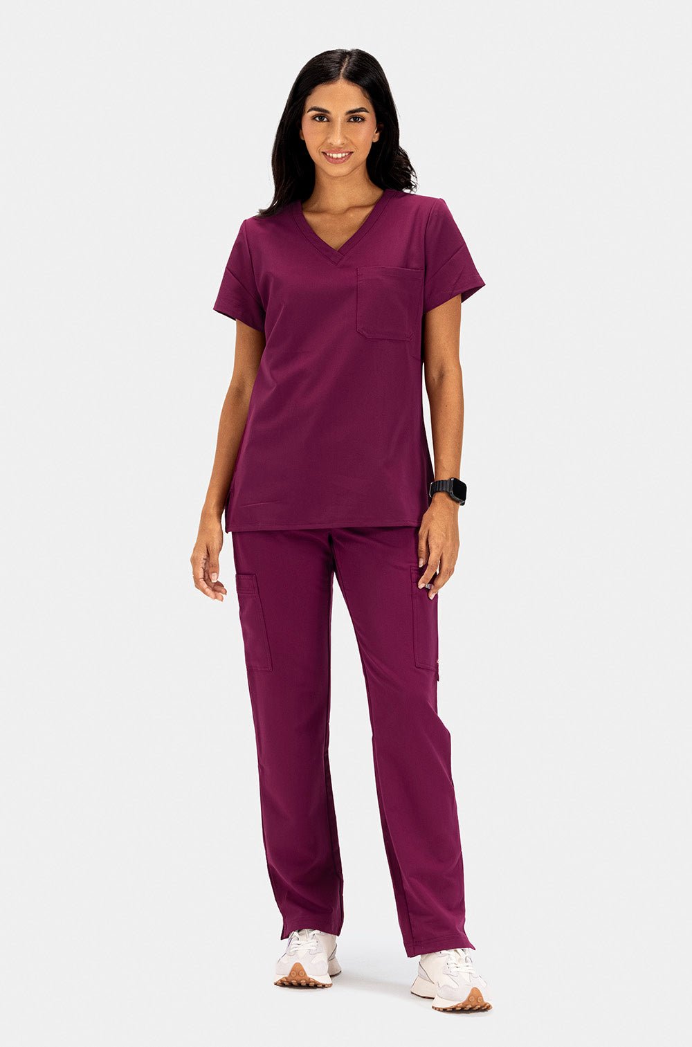 v-tess-women-one-pocket-top-وايت-كروس-فيتيس-قميص-نسائي-CIELBLUE