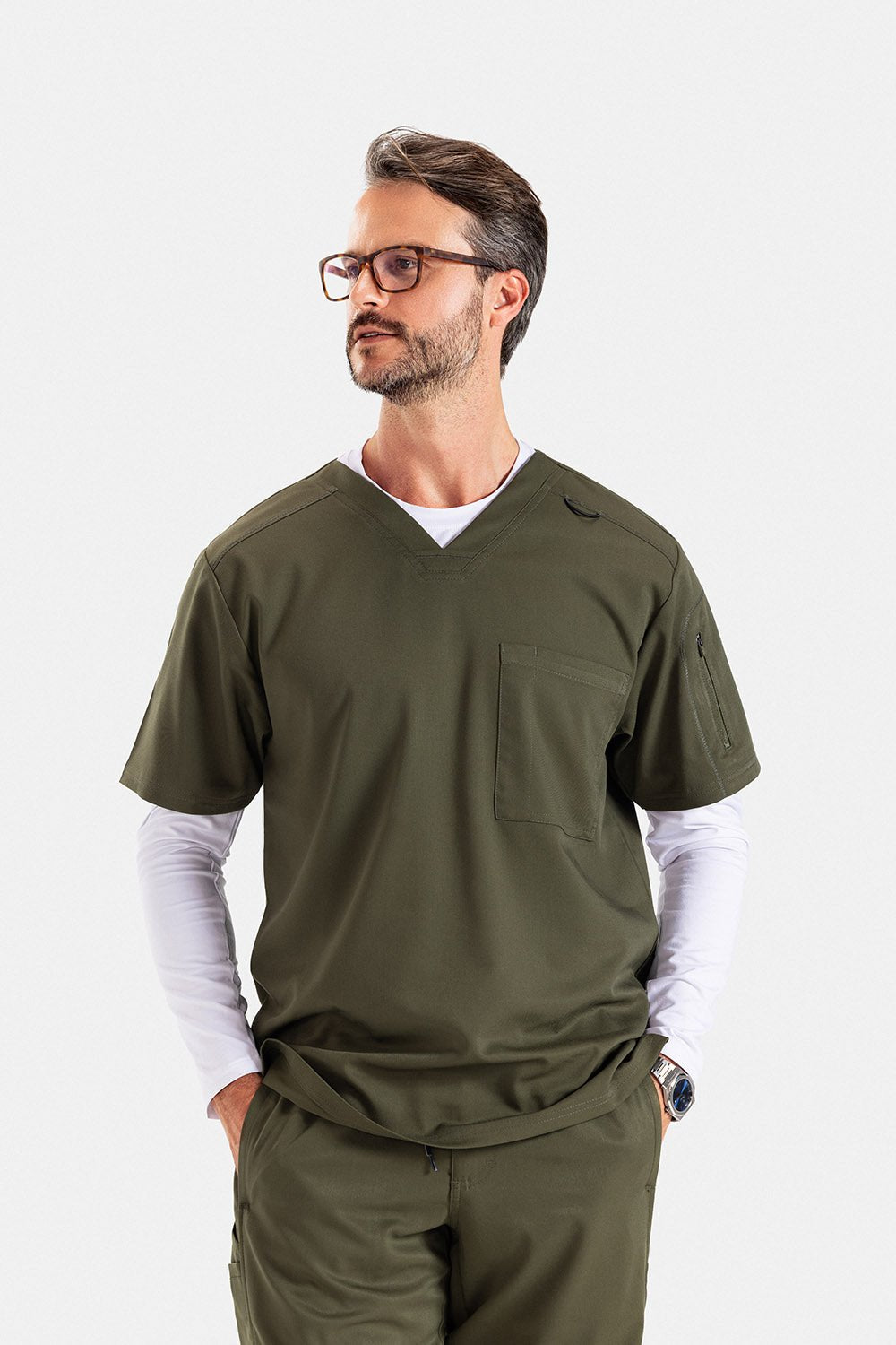 barco-ga-spandex-male-top-olive