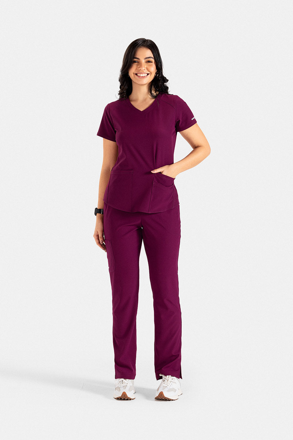 skechers-scrubs-for-female-WINE