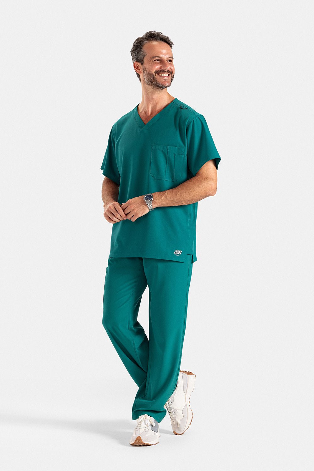 skechers-men-structure-top-by-barco-HUNTER GREEN